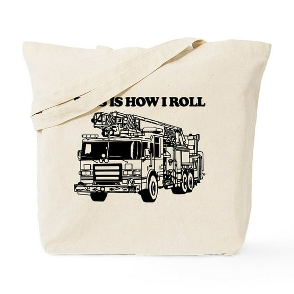 CafePress - This Is How I Roll Tote Bag - Unisex Canvas Tote Bag, Beige, 1-Piece