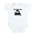 thumbnail image 1 of CafePress - This Is How I Roll Train Infant Bodysuit - Baby Light Bodysuit, Size Newborn - 24 Months, 1 of 4