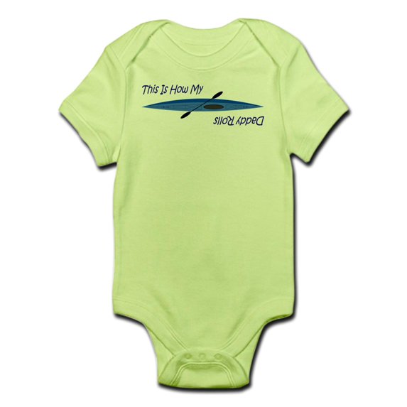 CafePress - This Is How My Daddy Rolls Infant Bodysuit - Baby Light Bodysuit