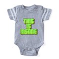 thumbnail image 1 of CafePress - This Is Insane - Cute Infant Baby Football Bodysuit, 1 of 3