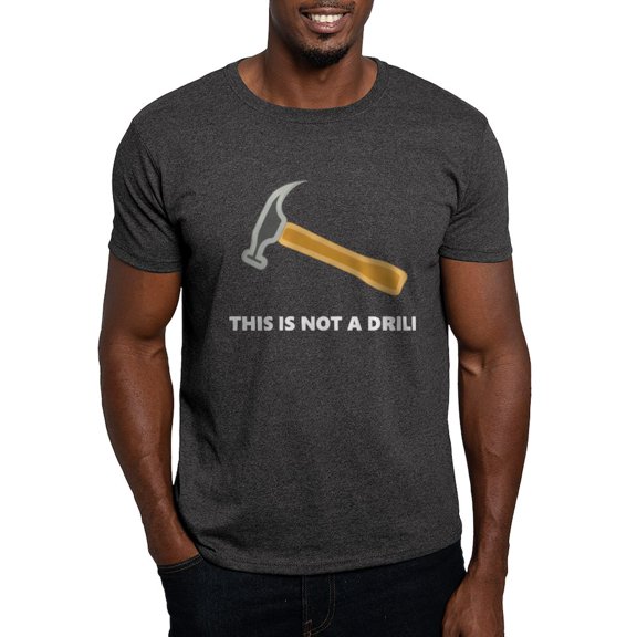 CafePress - This Is Not A Drill T Shirt - Men's Classic Graphic Cotton T-Shirt