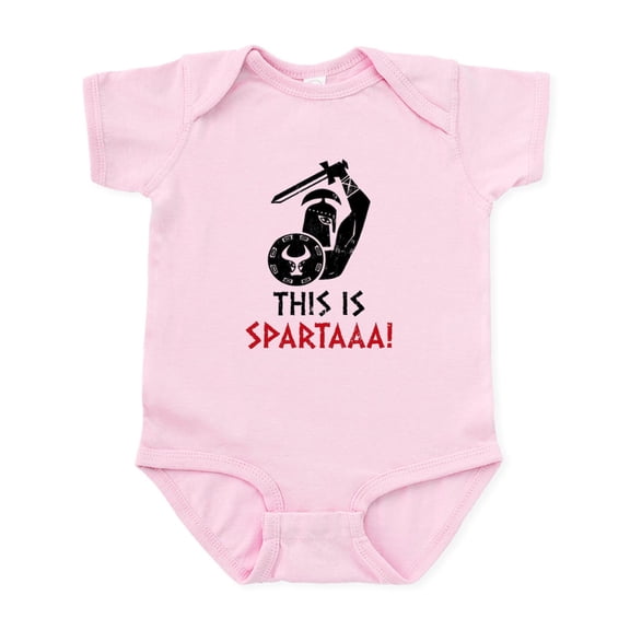CafePress - This Is Sparta! Infant Bodysuit - Baby Light Bodysuit, Size Newborn - 24 Months
