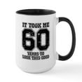 thumbnail image 1 of CafePress - This Is What 60 And Aweso - 15 oz Ceramic Large White Novelty Mug, 1 of 4