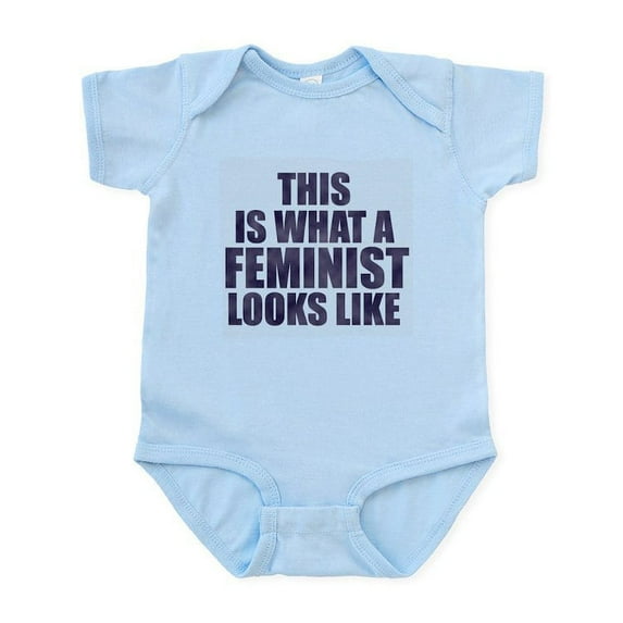 CafePress - This Is What A Feminist Looks Like Body Suit - Baby Light Bodysuit, Size Newborn - 24 Months