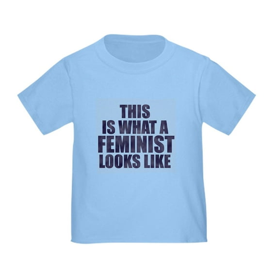CafePress - This Is What A Feminist Looks Like Toddler T Shirt - Cute Toddler T-Shirt, 100% Cotton