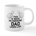 thumbnail image 1 of CafePress - This Is What An Awesome Dad - 20 Oz White Ceramic Mega Mug, 1 of 5