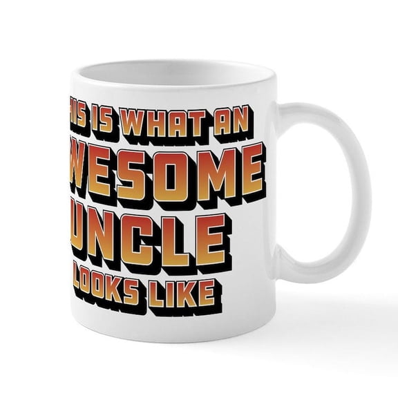 CafePress - This Is What An Awesome Uncle Lo - 11 oz Ceramic Mug - Novelty Coffee Tea Cup