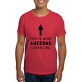 thumbnail image 1 of CafePress - This Is What Awesome Looks Like Dark T Shirt - Men's Classic Graphic Cotton T-Shirt, 1 of 4