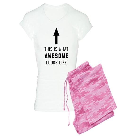 CafePress - This Is What Awesome Looks - Women's Light Pajamas
