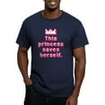 thumbnail image 1 of CafePress - This Princess Saves He Men's Fitted T Shirt (Dark) - Men's Fitted T-Shirt, 1 of 4