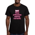 thumbnail image 1 of CafePress - This Princess Saves He Men's Fitted T Shirt (Dark) - Men's Fitted T-Shirt, 1 of 4