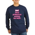 thumbnail image 1 of CafePress - This Princess Saves Herse Long Sleeve Dark T Shirt - Long Sleeve Dark T-Shirt, 1 of 4