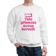 thumbnail image 1 of CafePress - This Princess Saves Herself Sweatshirt - Crew Neck Sweatshirt, 1 of 4