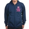thumbnail image 1 of CafePress - This Princess Saves Herself Zip Hoodie (Dark) - Zip Hoodie, Classic Hooded Sweatshirt with Metal Zipper, 1 of 4