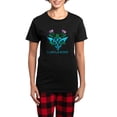 thumbnail image 1 of CafePress - Thistles Lamont Women's Dark Pajamas - Women's Short Sleeve Print T-Shirt and Pants Dark Cotton Pajama Set, 1 of 7