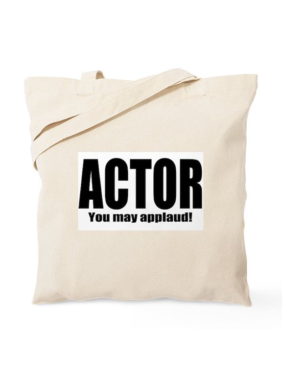 - Thmisc Actor Tote Bag - Unisex Canvas Tote Bag, Beige, 1-Piece
