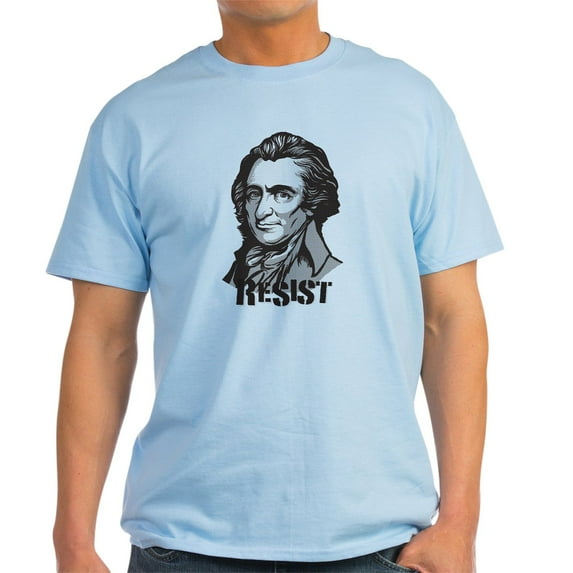 CafePress - Thomas Paine: Resist Light T Shirt - Light T-Shirt - CP