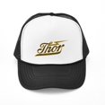 thumbnail image 1 of CafePress - Thor Motorcycle Retro Logo - Adjustable Unisex Printed Trucker Hat with Mesh Back, 1 of 8