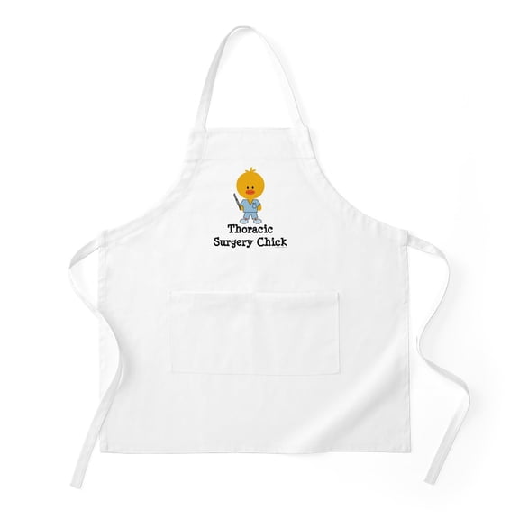 CafePress - Thoracic Surgery Chick - Kitchen Apron with Pockets, Grilling Apron, Baking Apron
