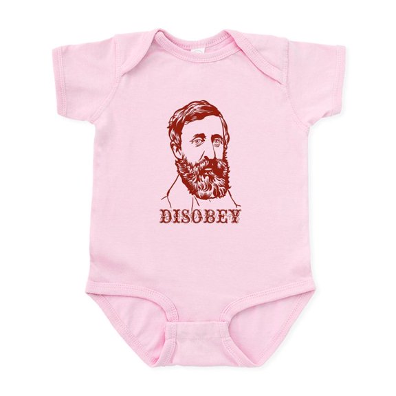 CafePress - Thoreau Disobey Infant Bodysuit - Baby Light Bodysuit, Size Newborn - 24 Months