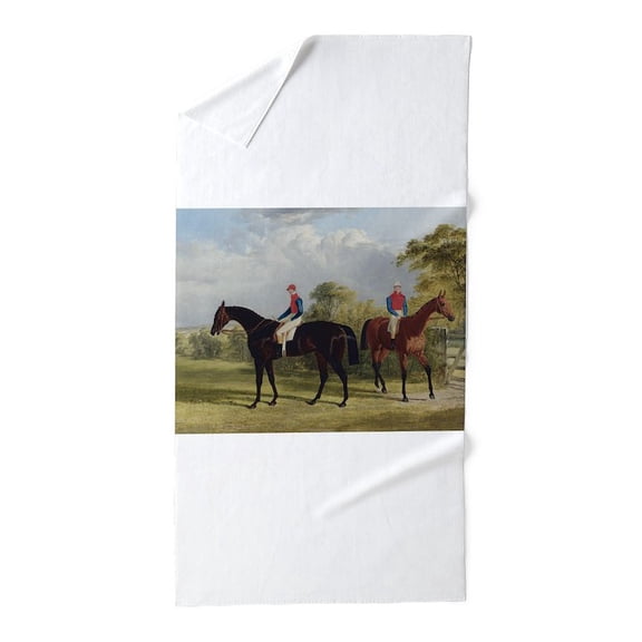 CafePress - Thoroughbred Horse Racing Art - Large Beach Towel, Soft 30"x60" Towel with Unique Design