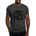 thumbnail image 1 of CafePress - Thou Shall Not Steal Baseball Catcher T Shirt - Men's Classic Graphic Cotton T-Shirt, 1 of 4