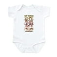 thumbnail image 1 of CafePress - Though She Be But Little She Is Fierce Body Suit - Baby Light Bodysuit, Size Newborn - 24 Months, 1 of 4