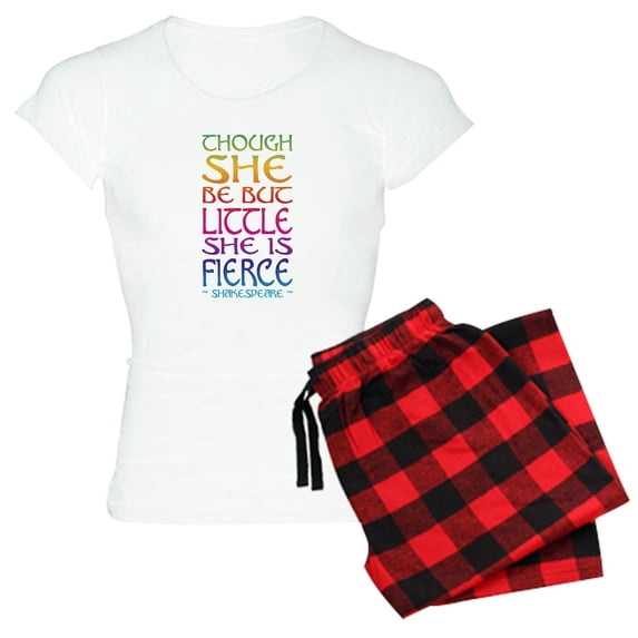 CafePress - Thought She Be But Little S - Women's Light Pajamas