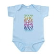 thumbnail image 1 of CafePress - Thought She Be But Little She Be Fierce Body Suit - Baby Light Bodysuit, Size Newborn - 24 Months, 1 of 4