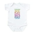 thumbnail image 1 of CafePress - Thought She Be But Little She Be Fierce Body Suit - Baby Light Bodysuit, Size Newborn - 24 Months, 1 of 4