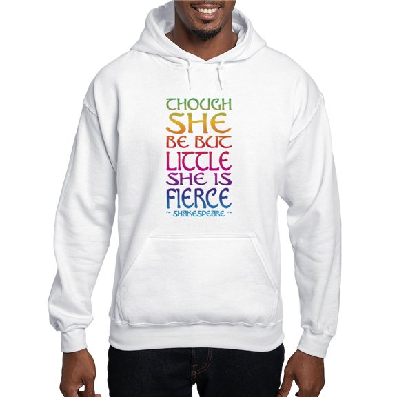 CafePress - Thought She Be But Little She Be Hooded Sweatshirt - Pullover Hoodie, Hooded Sweatshirt