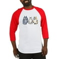 thumbnail image 1 of CafePress - Three 3 Cats Baseball Jersey - Cotton Baseball Jersey, 3/4 Raglan Sleeve Shirt, 1 of 4