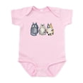 thumbnail image 1 of CafePress - Three 3 Cats Infant Bodysuit - Baby Light Bodysuit, Size Newborn - 24 Months, 1 of 4