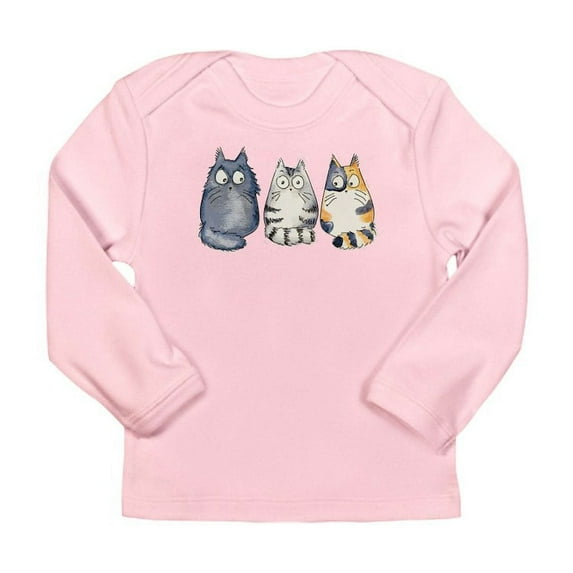 CafePress - Three 3 Cats Long Sleeve Infant T Shirt - Long Sleeve Infant T-Shirt