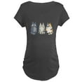 thumbnail image 1 of CafePress - Three 3 Cats Maternity Dark T Shirt - Maternity Dark T-Shirt, 1 of 3