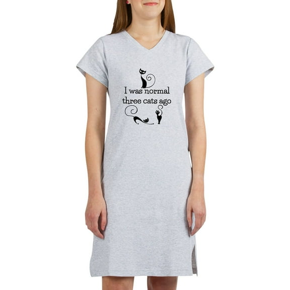 CafePress - Three Cats Ago Humorous Women'S Nightshirt - Women's Nightshirt