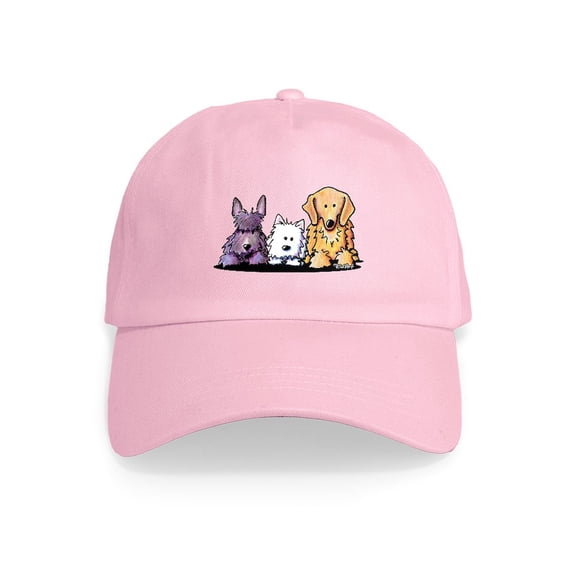 CafePress - Three Dog Night Cap - Adjustable 100% Brushed Unisex Casual Cotton Baseball Cap, Beige, 1