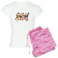 thumbnail image 1 of CafePress - Three Little Pigs Pajamas - Women's Light Pajamas, 1 of 4