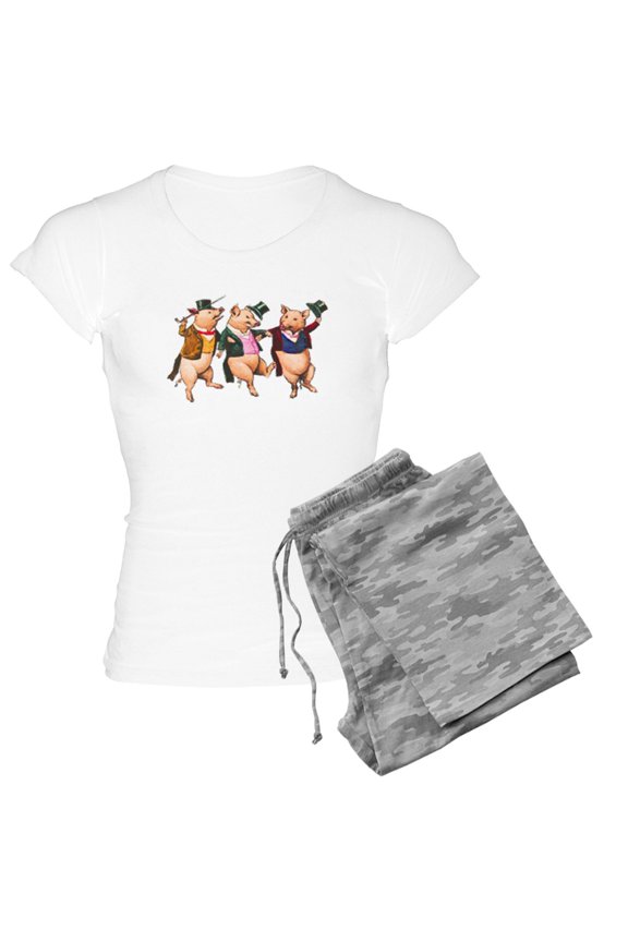 - Three Little Pigs Pajamas - Women's Light Pajamas
