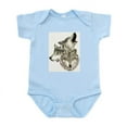 thumbnail image 1 of CafePress - Three Wolves Body Suit - Baby Light Bodysuit, Size Newborn - 24 Months, 1 of 4