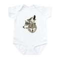 thumbnail image 1 of CafePress - Three Wolves Body Suit - Baby Light Bodysuit, Size Newborn - 24 Months, 1 of 4