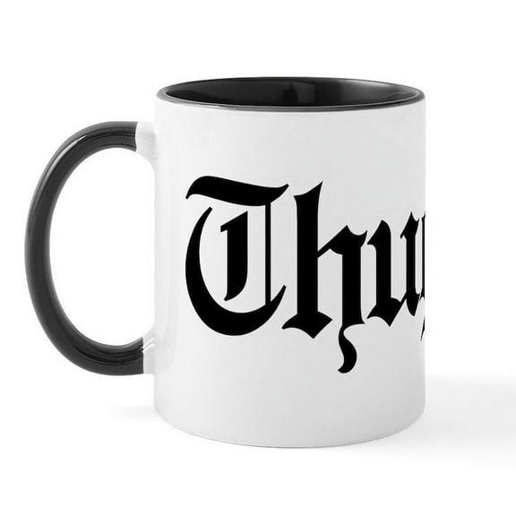 CafePress - Thug Life, Gangster, Baby, G, Thug, Hip Mug - 11 oz Ceramic Mug - Novelty Coffee Tea Cup