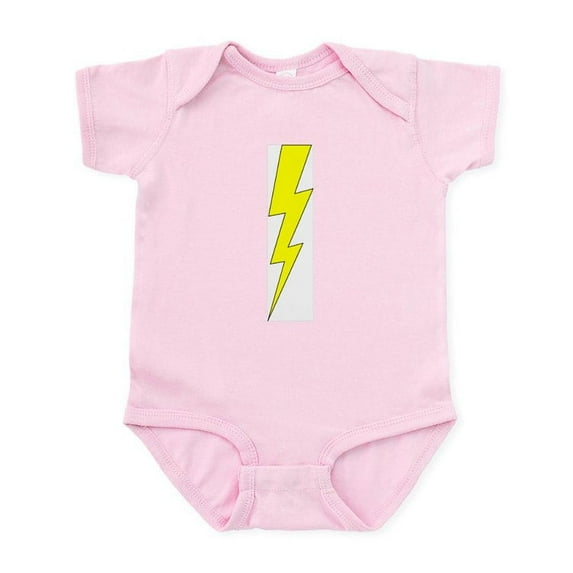 CafePress - Thunderbolt Infant Creeper - Baby Light Bodysuit, Size Newborn - 24 Months