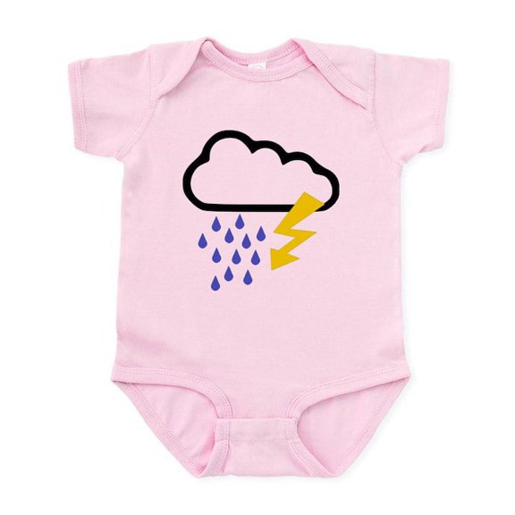 CafePress - Thunderstorm Weather Infant Bodysuit - Baby Light Bodysuit, Size Newborn - 24 Months