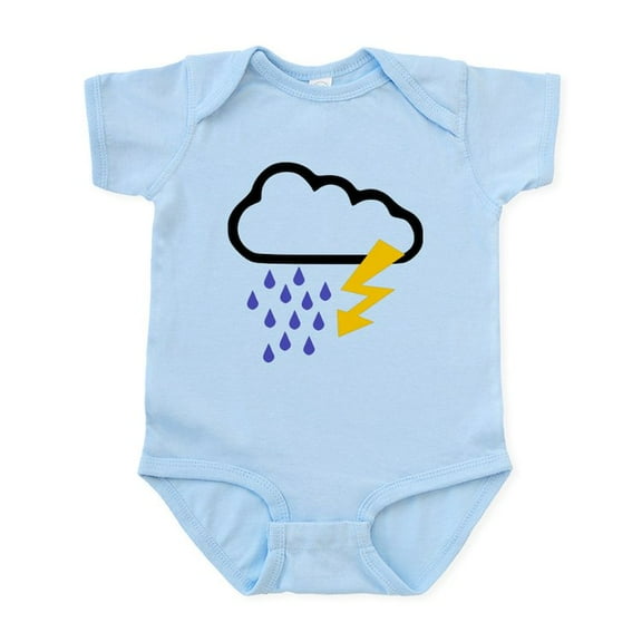 CafePress - Thunderstorm Weather Infant Bodysuit - Baby Light Bodysuit, Size Newborn - 24 Months