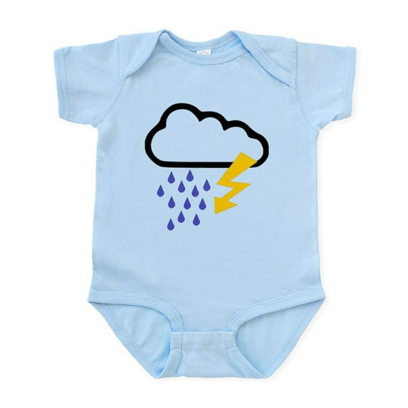 CafePress - Thunderstorm Weather Infant Bodysuit - Baby Light Bodysuit, Size Newborn - 24 Months