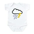thumbnail image 1 of CafePress - Thunderstorm Weather Infant Bodysuit - Baby Light Bodysuit, Size Newborn - 24 Months, 1 of 4