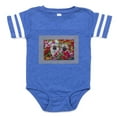 thumbnail image 1 of CafePress - Tibetan Spaniel - Cute Infant Baby Football Bodysuit, 1 of 3