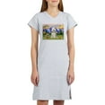 thumbnail image 1 of CafePress - Tibetan Terrier In Mt. Countr - Women's Nightshirt, 1 of 4