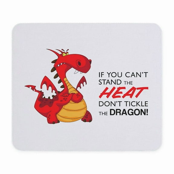 CafePress - Tickle Dragon Mousepad - Non-slip Rubber Mousepad, Gaming Mouse Pad